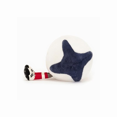 Jellycat Sports Rugby Ball New Zealand | PIBXJ8625